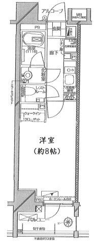 ピアース千代田淡路町の間取り|間取り図