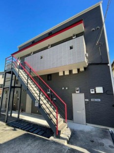 横浜市保土ケ谷区岩井町のアパートの外観