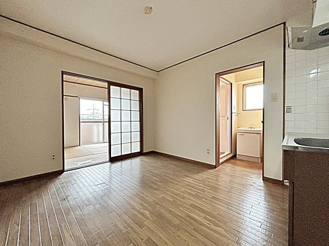 豊月マンションの居間・リビング