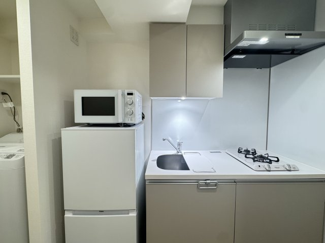 プラウドフラット西日暮里ディアージュのキッチン|家電付き