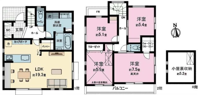 【横浜市戸塚区平戸4丁目1-8新築戸建て】★仲介手数料無料★（平戸小学校・平戸中学校）