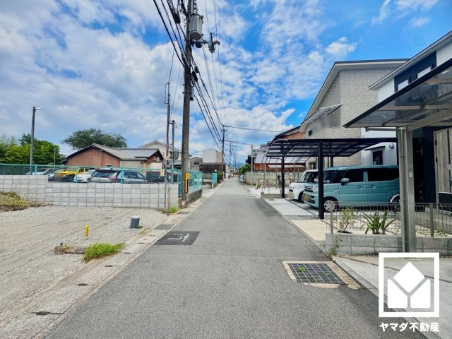 伏見区向島庚申町　01期の前面道路含む現地写真|9月13日　現地写真更新