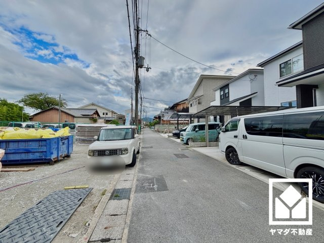 伏見区向島庚申町　01期の前面道路含む現地写真|9月13日　現地写真更新