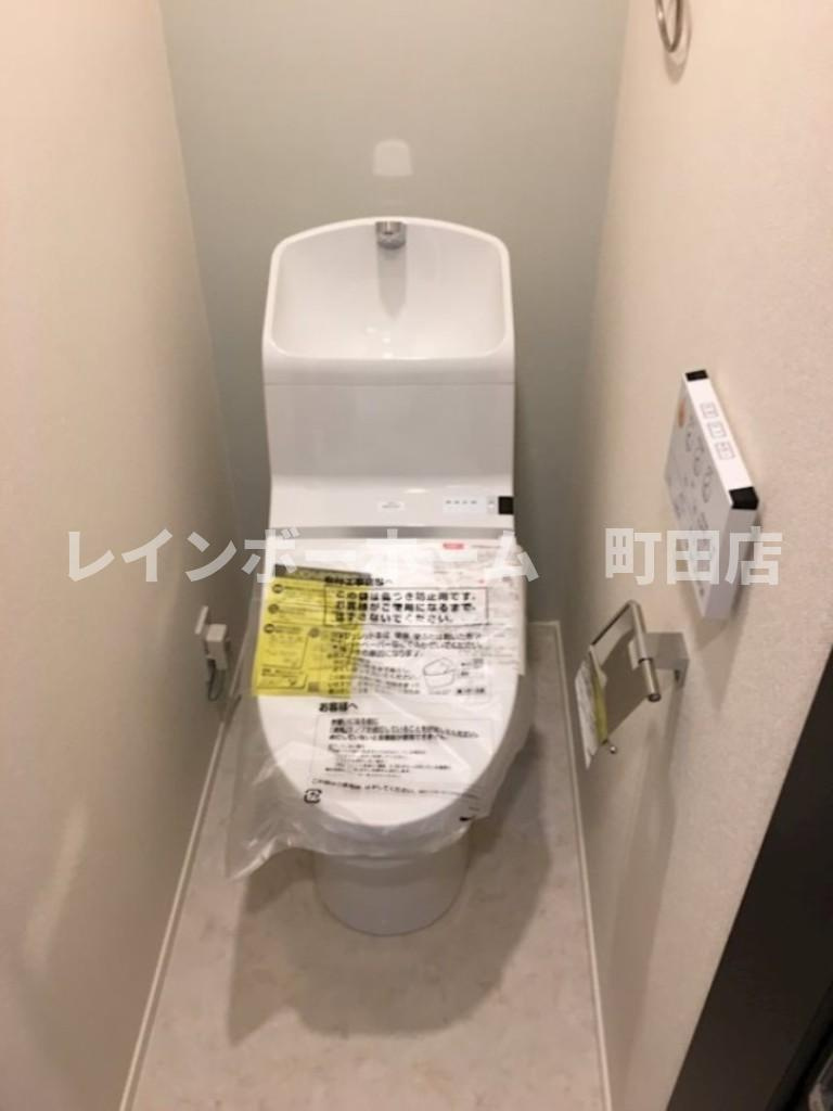 シンセイレジデンス長津田※初期費用分割後払いサービス利用可能物件のトイレ