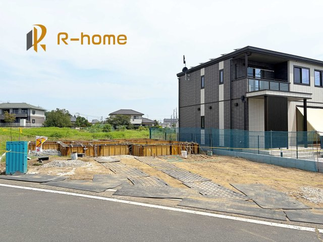 水戸市見川23期　新築戸建て　1号棟の外観|ご予約を頂ければ、『平日』はもちろん『早朝』や『夜間』もご見学可能です♪お気軽にお申し付けください♪