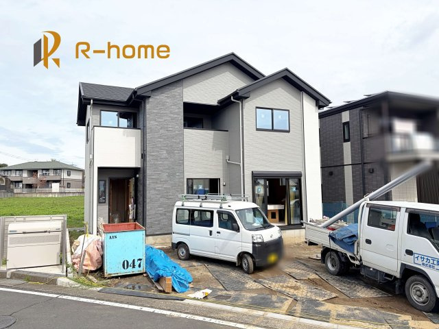 水戸市見川23期　新築戸建て　1号棟の外観|ご予約を頂ければ、『平日』はもちろん『早朝』や『夜間』もご見学可能です♪お気軽にお申し付けください♪