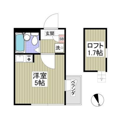 EsCASA亀戸の間取り