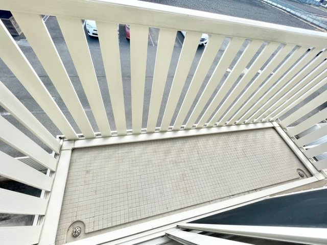 コスミオンＡのバルコニー