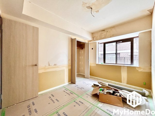 チサンマンション瓢箪山の寝室