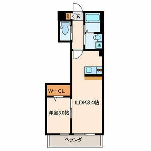 シエスタの間取り