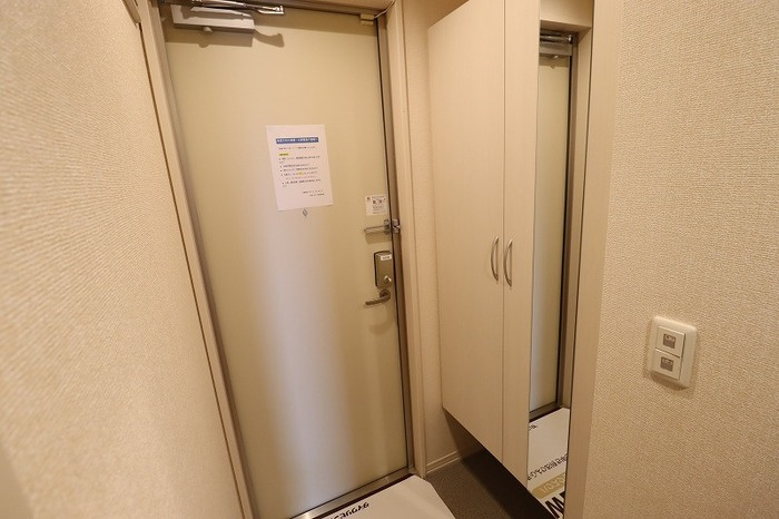 マルシェみどりのⅡの玄関