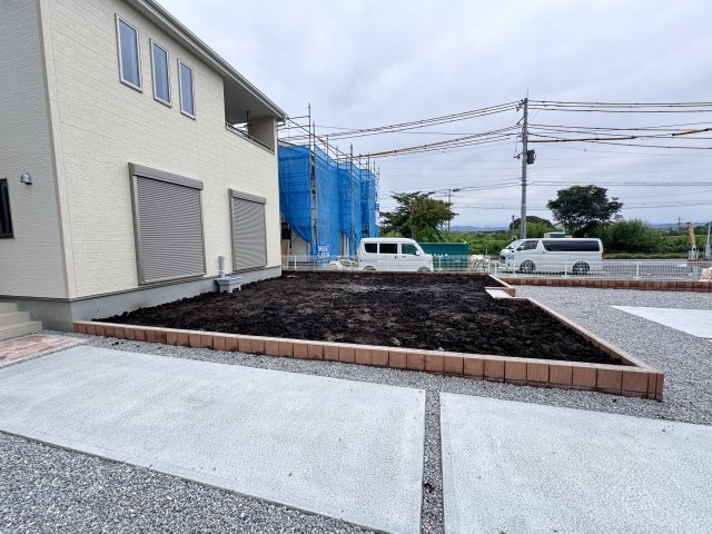 新築　渋川市金井第18　Livele Garden.S　3号棟の庭|現地写真　渋川市金井第18　Livele Garden.S　