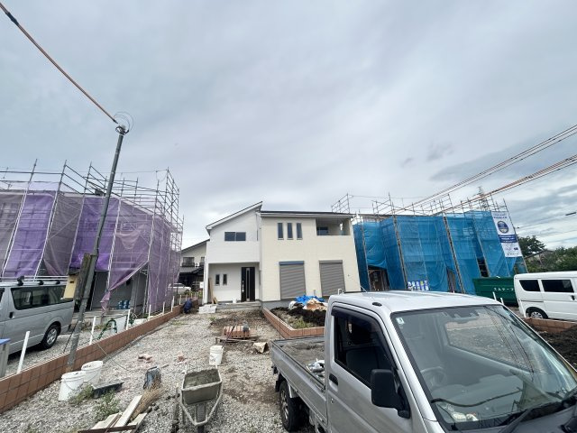 新築　渋川市金井第18　Livele Garden.S　3号棟の外観|現地写真　2026年9月完成予定！類似物件のご内覧等、お気軽にお問合せください♪　							
