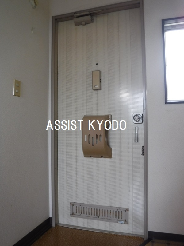 アクアコーポの玄関