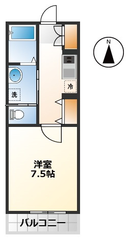 フォレストCKⅢの間取り