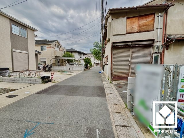 伏見区向島庚申町　01期の前面道路含む現地写真|9月13日　現地写真更新