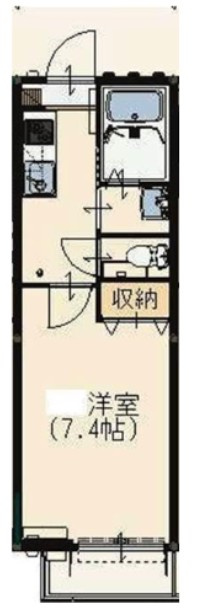 国分寺市本多３丁目のアパート
