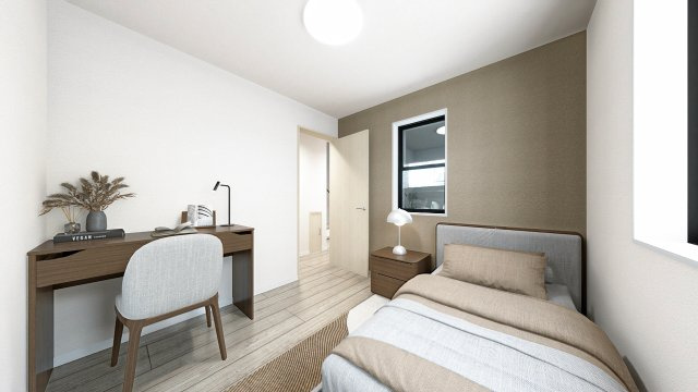 板橋区赤塚4丁目　ハイグレード仕様　ZEH水準省エネ邸宅の完成予想図