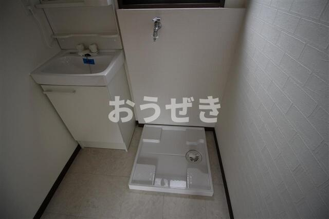 ます美ハイツの洗面所