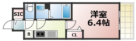 【間取り】 | プレサンス森ノ宮THEゲート　仲介手数料無料