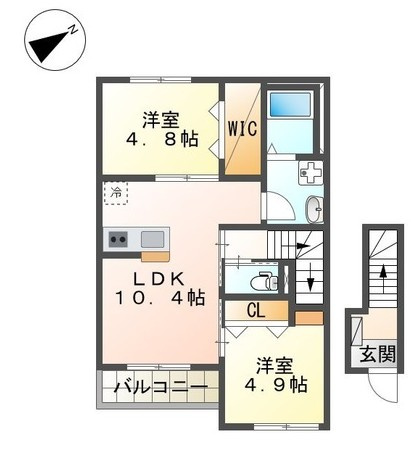 アンジュの間取り