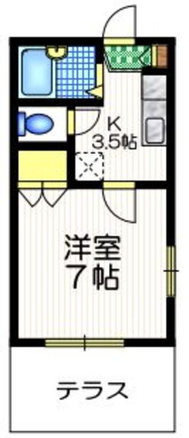 ヘーベルロック経堂の間取り|★角部屋2面採光で明るいお部屋です★