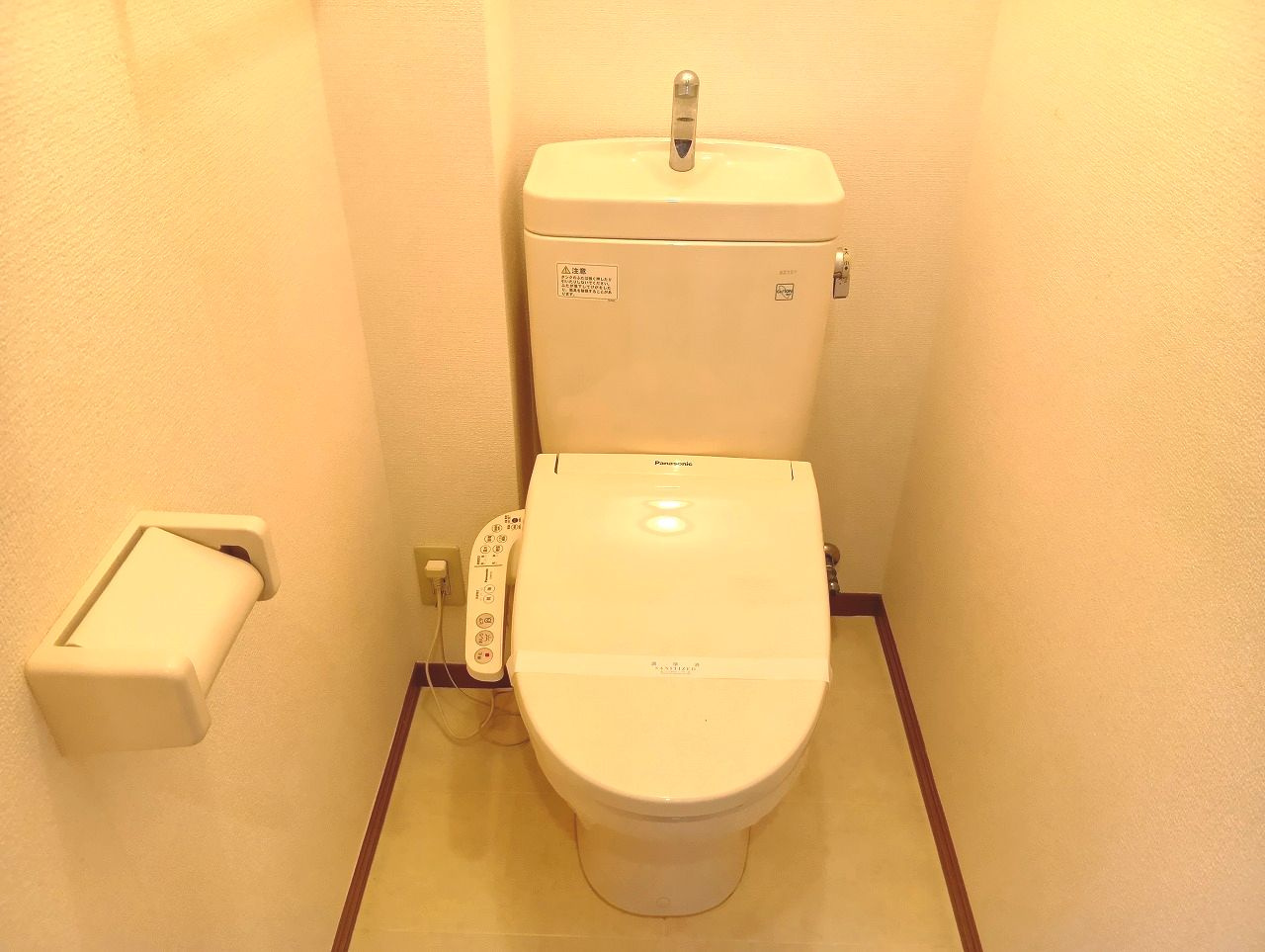 リバーサイド33のトイレ|ゆったりとした空間のトイレです