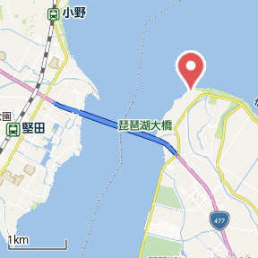 【地図】 | 琵琶湖アーバンリゾートI番舘