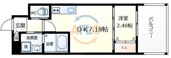 テラ浅香山の間取り|テラ浅香山　間取り