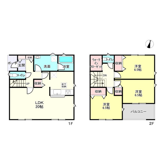 【間取り】 | たつの市龍野町末政第2/１期