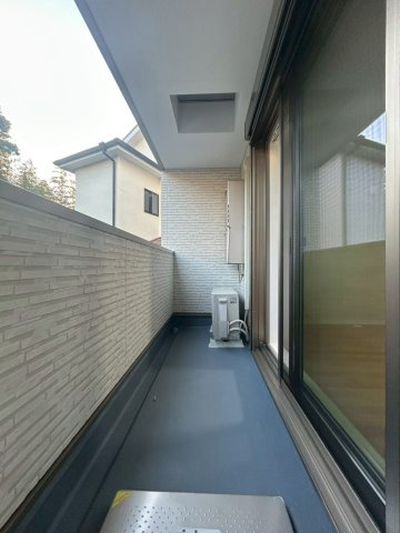ティアラ豊川のバルコニー