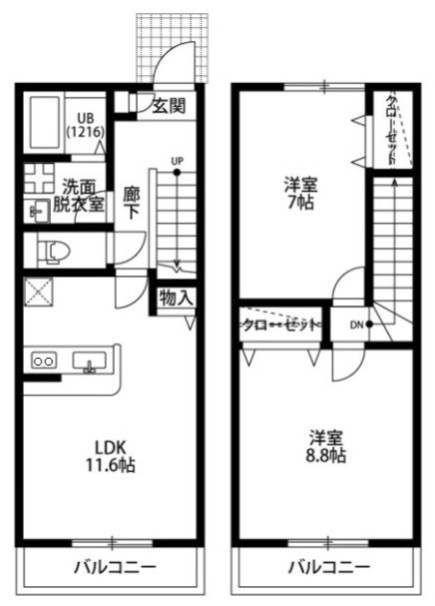 特典：仲介手数料が無料です!!の間取り