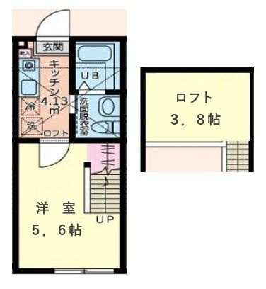 アルブル港南中央の間取り