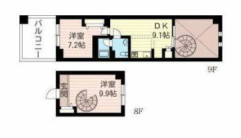 2DKです。