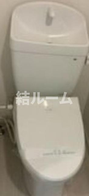 板橋区赤塚新町３丁目の賃貸マンションのトイレ|別号室参考写真