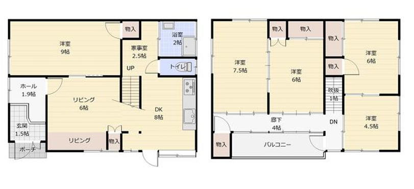 姫路市総社本町　　　JR「姫路駅」徒歩14分の間取り