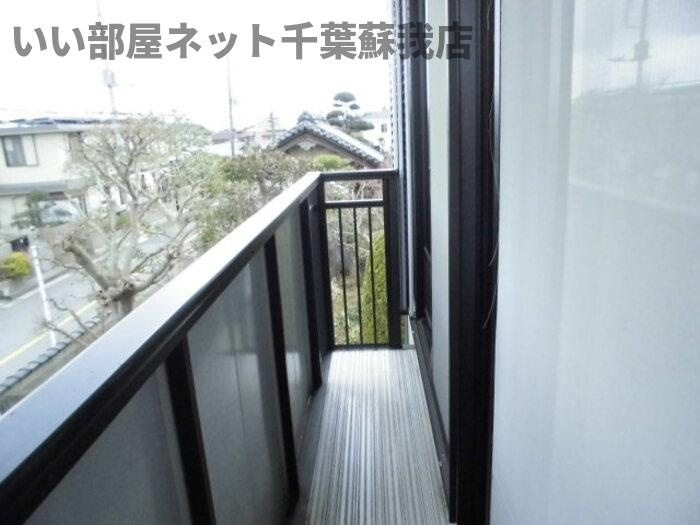 ルミエールのバルコニー|バルコニー付きです