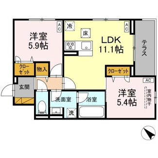 【間取り】 | D-Lupinus