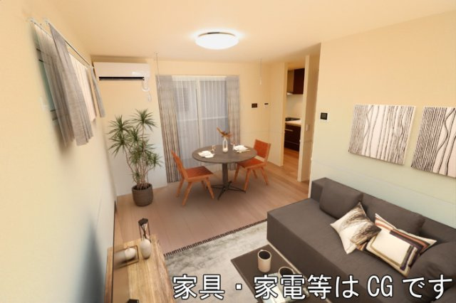 プレタクチュール中根町の居間・リビング