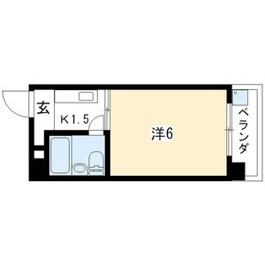 アメニティ植田(ZEROセレブ必須)の間取り