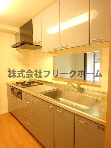 武蔵野市中町２丁目の賃貸マンションのキッチン