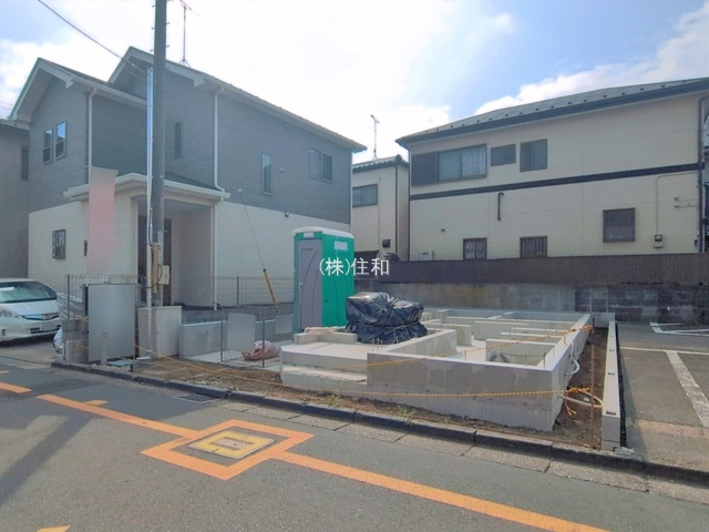 【新築分譲住宅】ふじみ野市鶴ヶ舞１丁目の前面道路含む現地写真