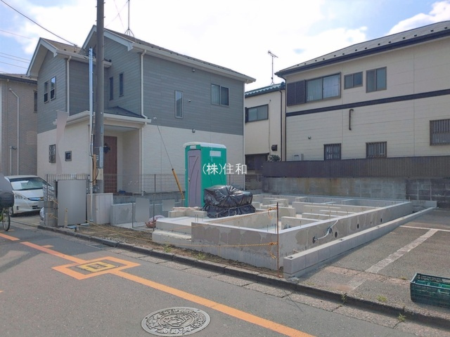 【新築分譲住宅】ふじみ野市鶴ヶ舞１丁目の前面道路含む現地写真