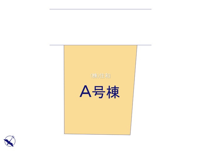 【新築分譲住宅】ふじみ野市鶴ヶ舞１丁目の区画図