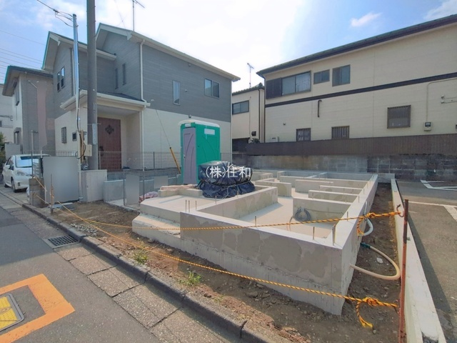 【新築分譲住宅】ふじみ野市鶴ヶ舞１丁目の前面道路含む現地写真