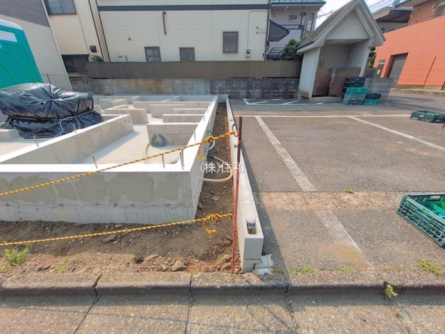 【新築分譲住宅】ふじみ野市鶴ヶ舞１丁目の前面道路含む現地写真