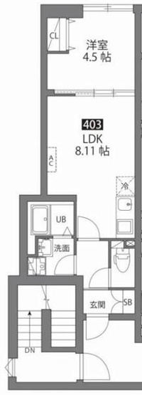 【間取り】 | ルネコート大鳥居 | 間取り図
