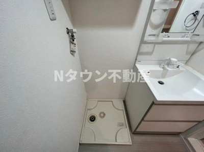 【設備】 | クリークコート２ | 洗濯機置き場です。