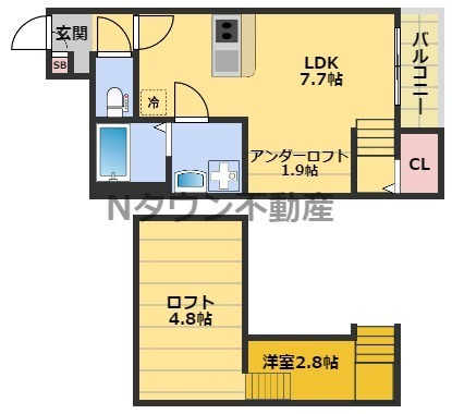【間取り】 | クリークコート２ | 間取りです