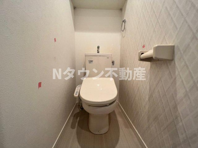 【トイレ】 | クリークコート２ | 落ち着いた色調のトイレです